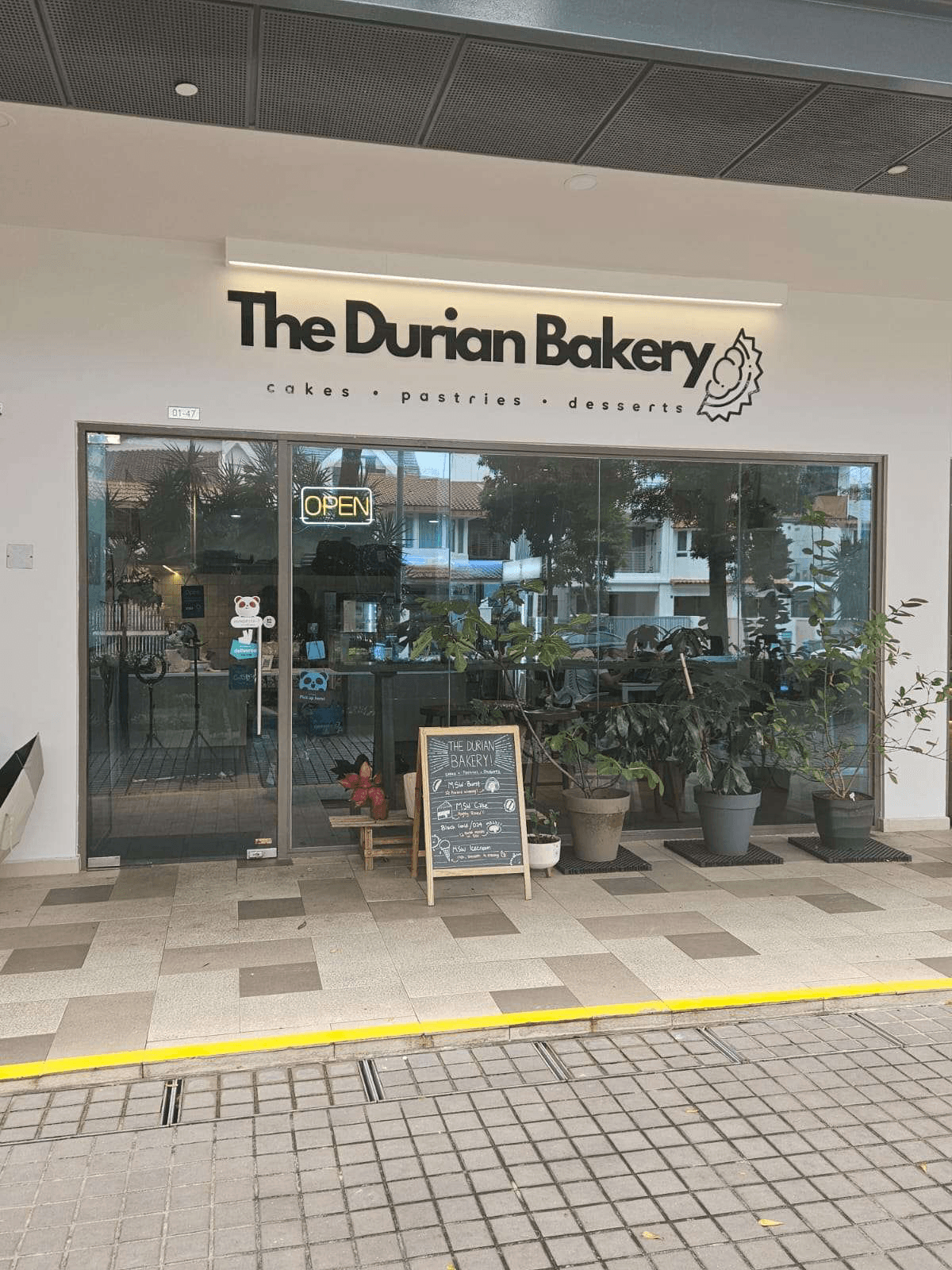 The Durian Bakery storefront